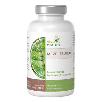 Viva natura mezei zsurlót tartalmazó vegetáriánus étrend-kiegészítő kapszula 120 db
