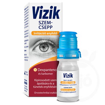 Vizik szemcsepp irritációt enyhítő 10 ml