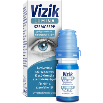 Vizik szemcsepp lumina 10 ml