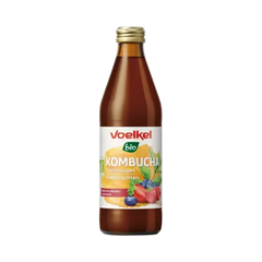Voelkel bio kombucha piros gyümölcsökkel 330 ml