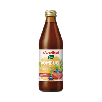 Voelkel bio kombucha piros gyümölcsökkel 330 ml