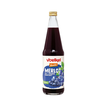 Voelkel demeter merlot szőlőlé direkt préselt 700 ml