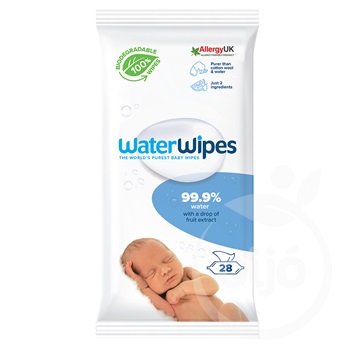 Waterwipes bio baba törlőkendő on the go csomag 28 db