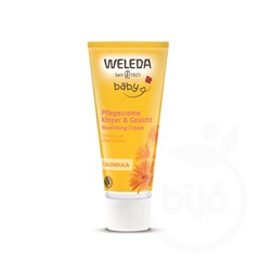 Weleda bio körömvirágos natúr babakrém arcra, testre 75 ml