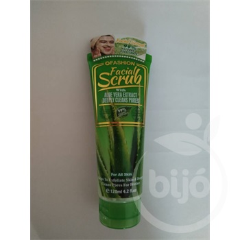 Wokali aloe verás bőrnyugtató arcradír 120 ml