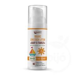 Wooden Spoon bio naptej és testápoló spf 30 50 ml