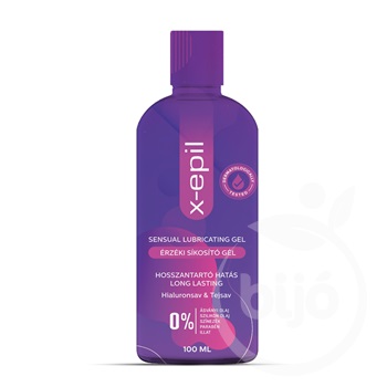 X-Epil érzéki síkosító gél 100 ml
