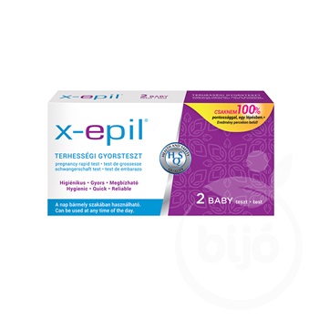 X-Epil terhességi gyorsteszt csikok 2 db