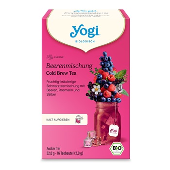 Yogi bio erdei gyümölcsös jeges tea 32 g