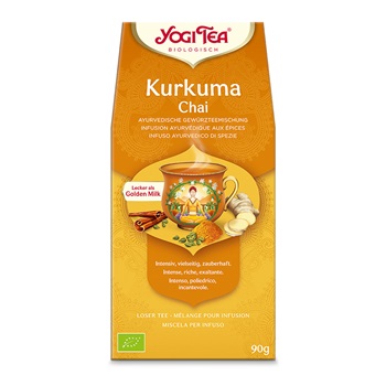 Yogi bio kurkuma szálas chai tea 90 g