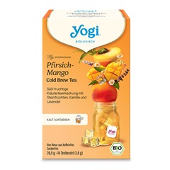 Yogi bio őszibarackos-mangós jeges tea 28,8 g