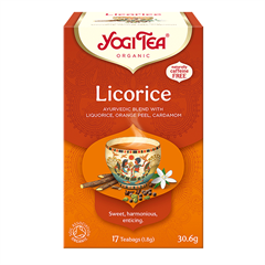 Yogi bio tea édesgyökér egyiptomi fűszeres 17x1,8g 31 g