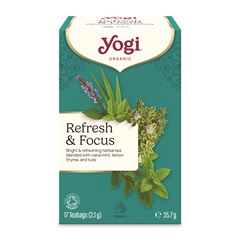 Yogi bio tea frissesség és focus 17x2,1g 35,7 g