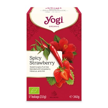 Yogi bio tea fűszeres eper 17x2g 34 g