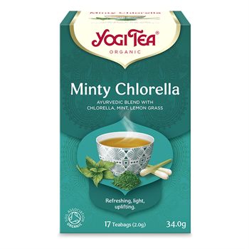 Yogi bio tea mentás tea chlorella algával 17 db 34 g