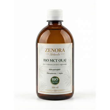 Zenora Naturals bio mct kókuszolaj 500 ml