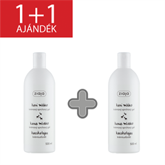 Ziaja kecsketejes tusfürdő 500 ml+1 db ajándék kecsketejes tusfürdő 500 ml