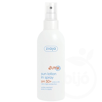 Ziaja napozó spray,50-es uva+uvb fényvédő faktor 170 ml