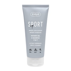 Ziaja sport tusfürdő gél és sampon 2in1 200 ml