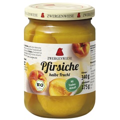 Zwergenwiese bio őszibarack befőtt 360 g