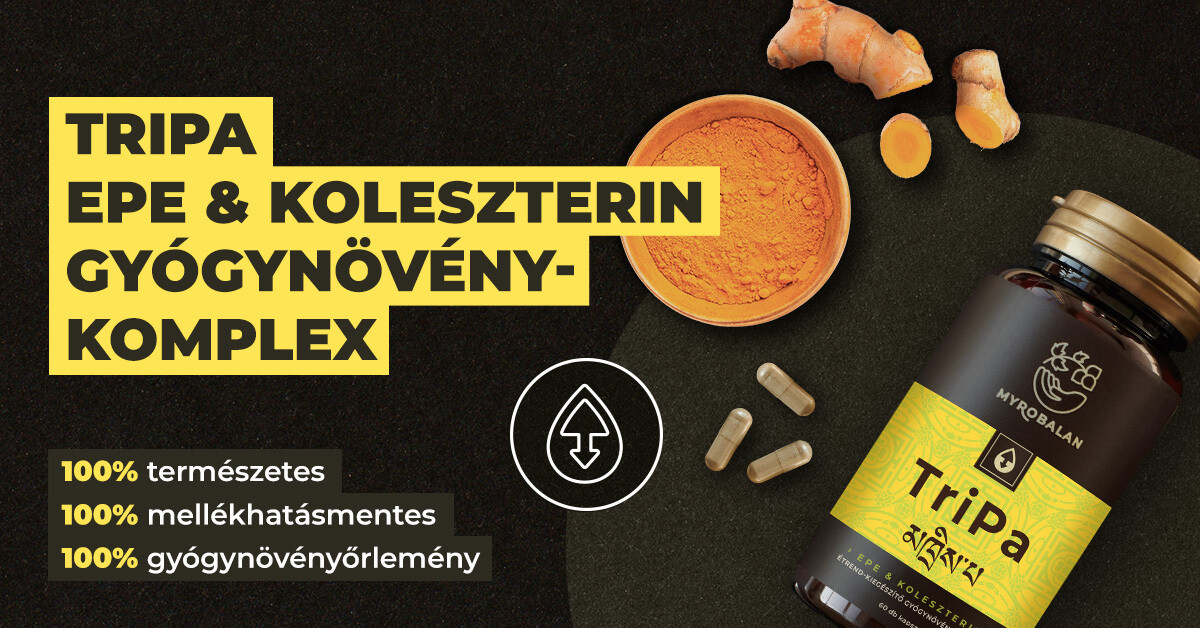 TriPa koleszterin és epe kapszula