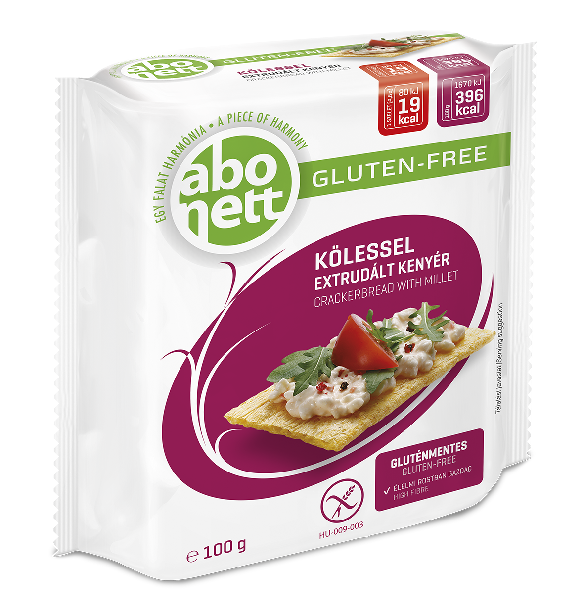 Abonett extrudovaný chlieb s prosem 100 g