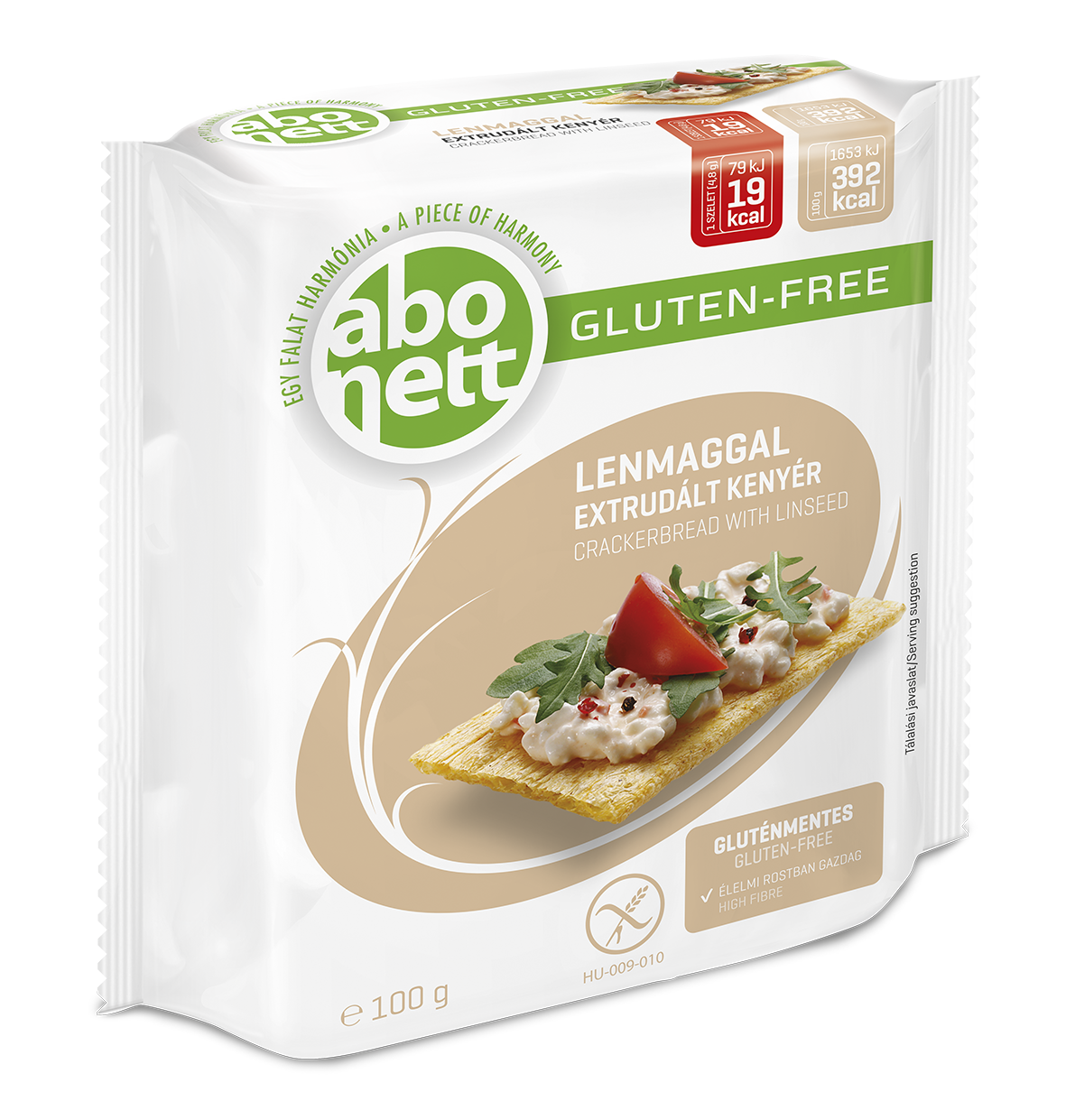 Abonett extrudovaný chlieb s ľanovými semienkami 100 g