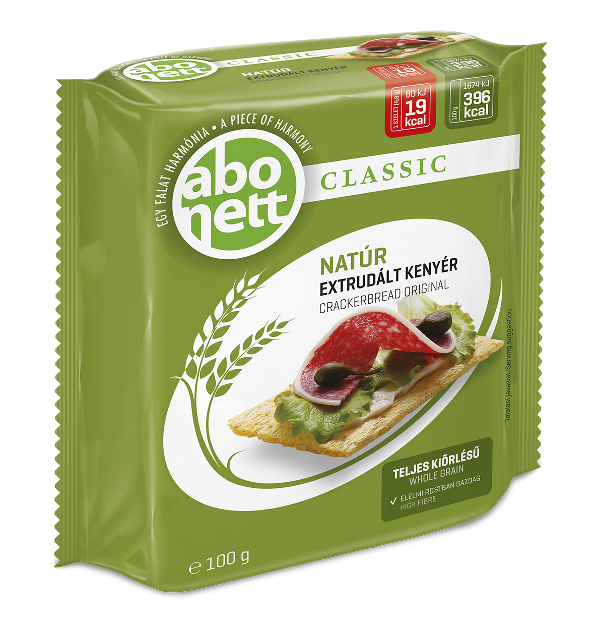 Abonett Extrudovaný Chlieb Natural 100 g