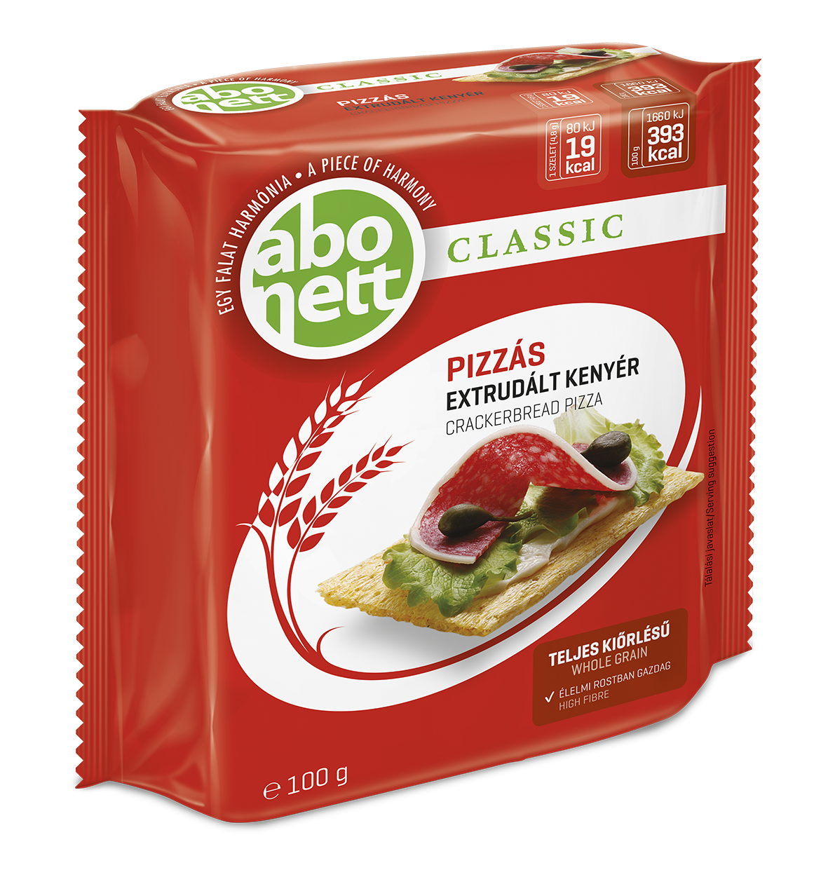 Abonett extrudovaný chlieb s príchuťou pizze 100 g