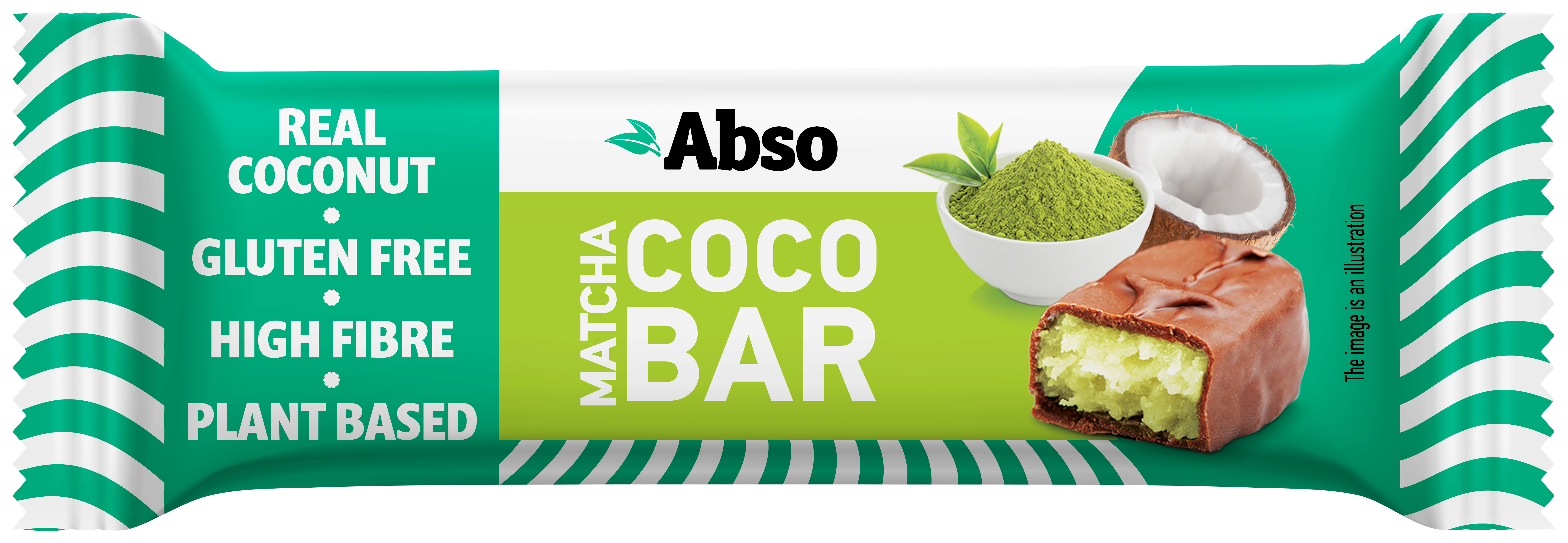 Absorice choco-matcha tyčinka 35 g