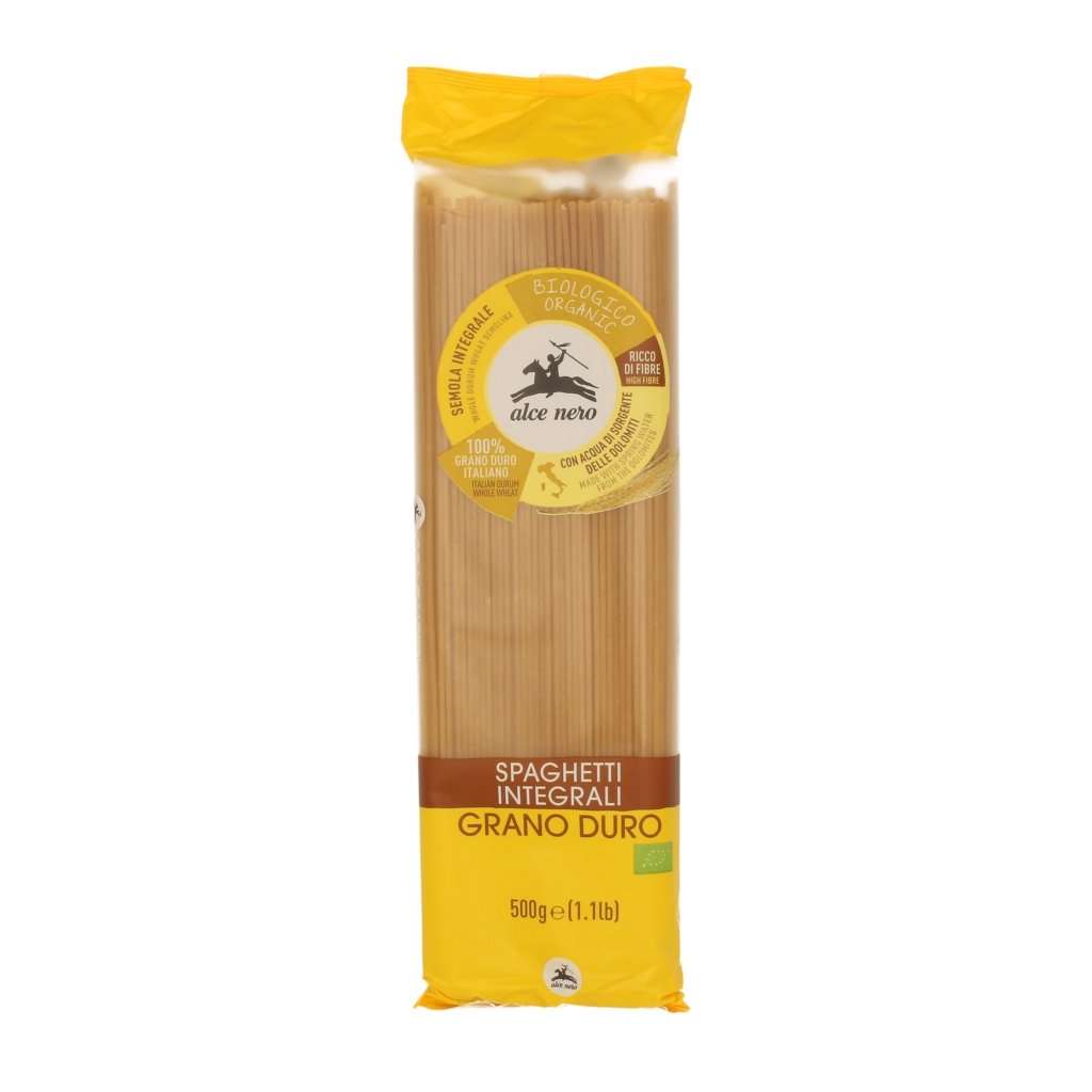 Alce Nero celozrnné špagety 500 g