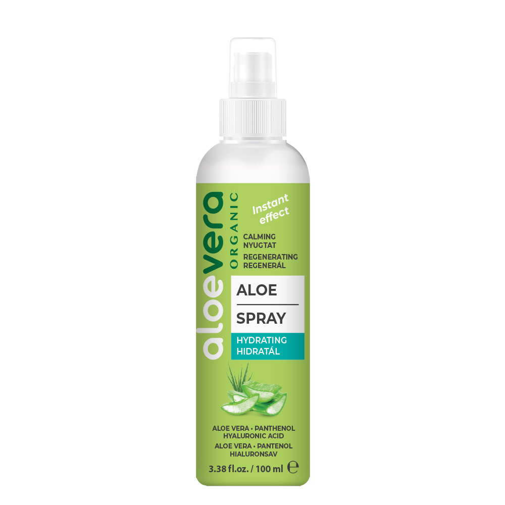 Aloe Vera Organic Sprej na starostlivosť o pleť 100 ml