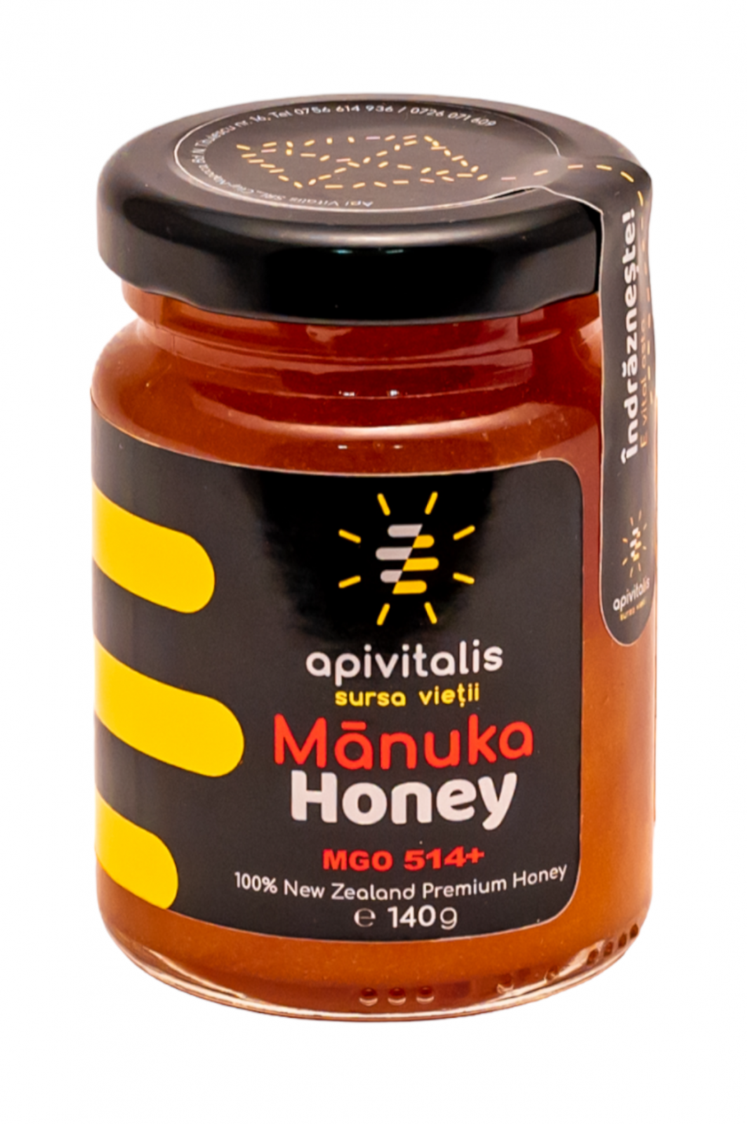 Apivitalis manukový med mgo 514+ 140 g