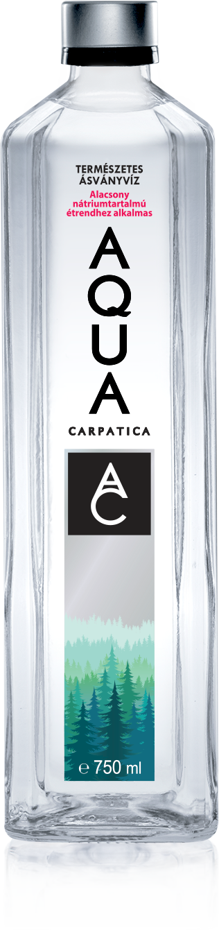 Aqua Carpatica minerálna voda bez oxidu uhličitého sklenená 750 ml