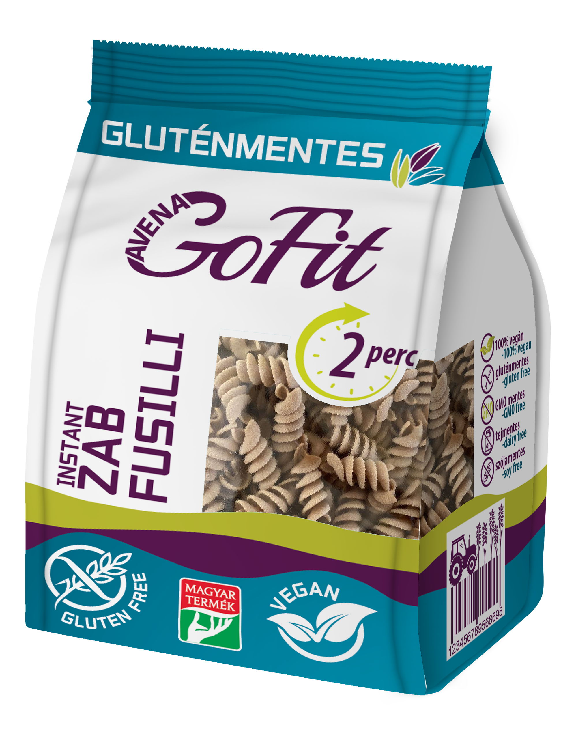 Avena Gofit bezlepkové instantné ovsené cestoviny fussilli 200 g