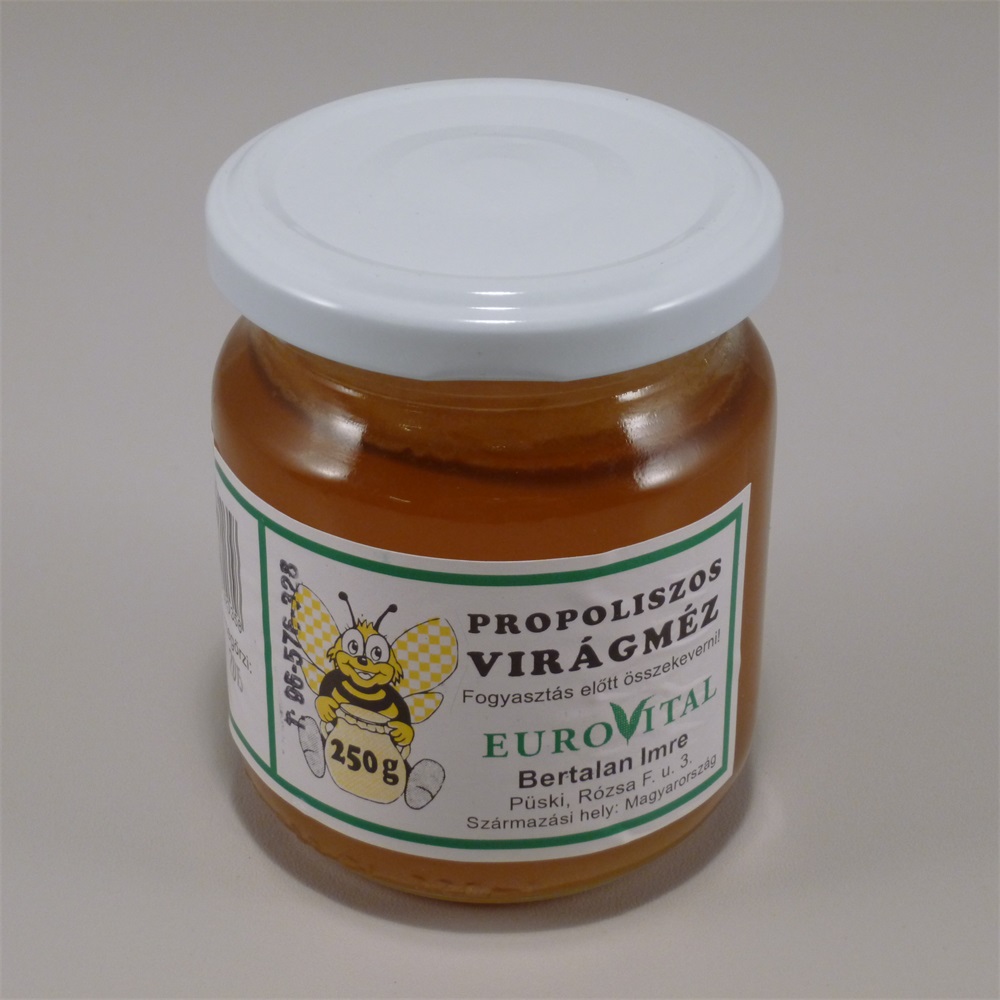 Bertalan Kvetový med s propolisom 250 g