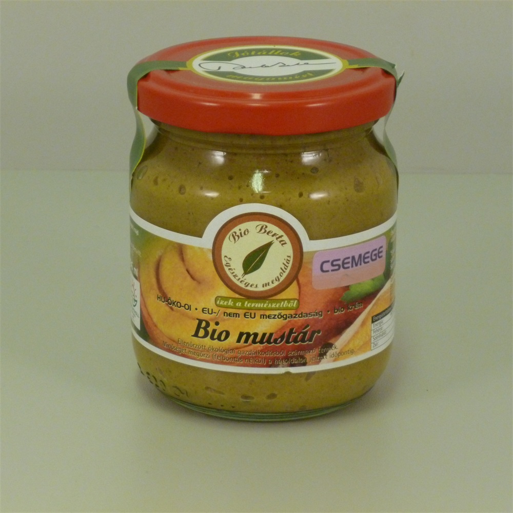 Bio Berta bio pochúťková horčica 220 g
