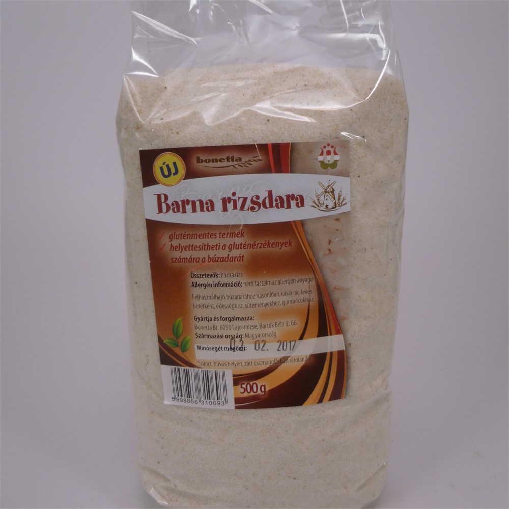 Bonetta hnedá ryžová krupica 500 g