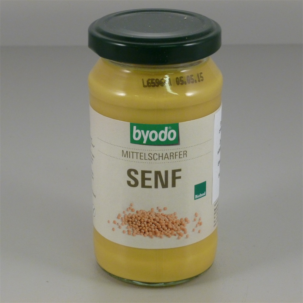 Byodo bio mierne pikantná horčica 200 ml