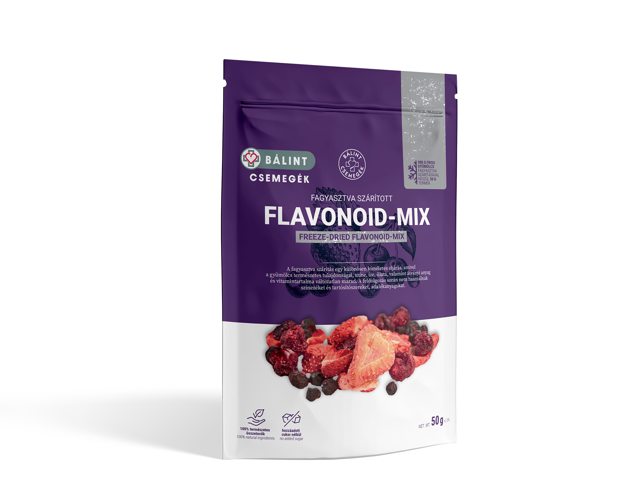 Bálint pochúťky mrazené sušené flavonoid-Mix 50 g