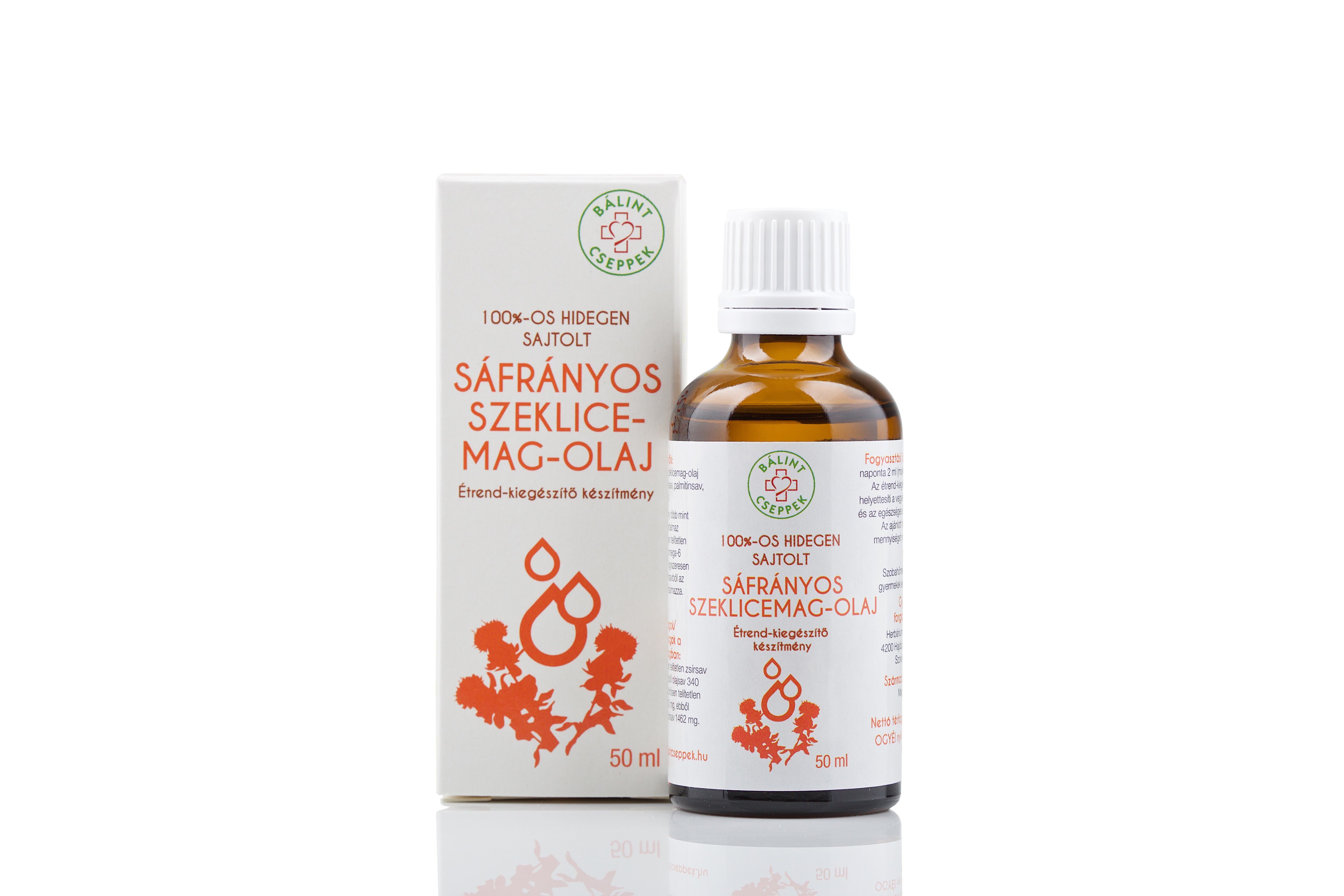 Bálint šafránový repkový olej 50 ml
