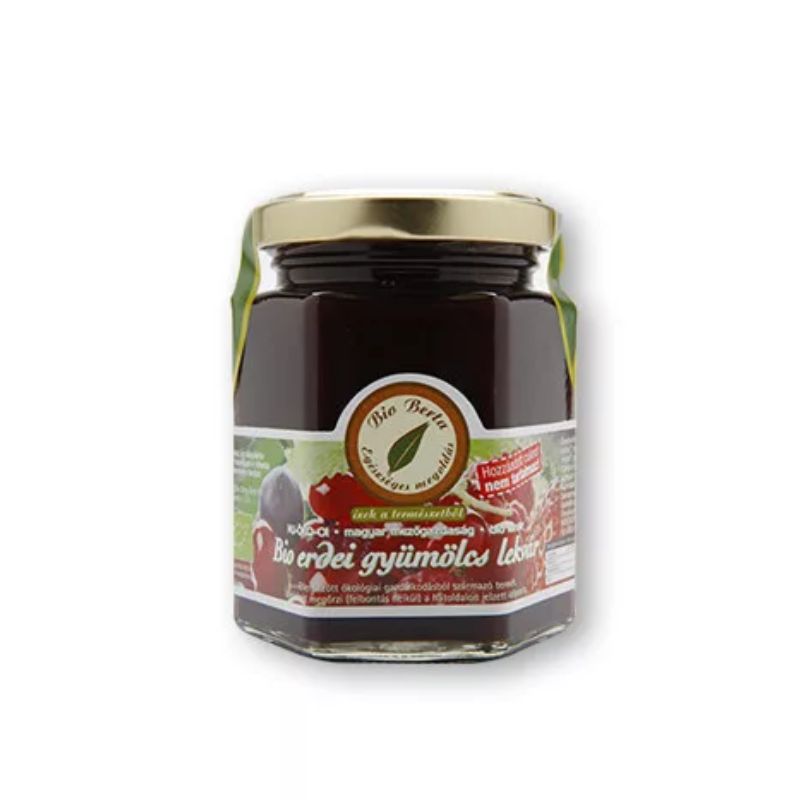 Bio Berta bio lesné ovocie džem 196 ml