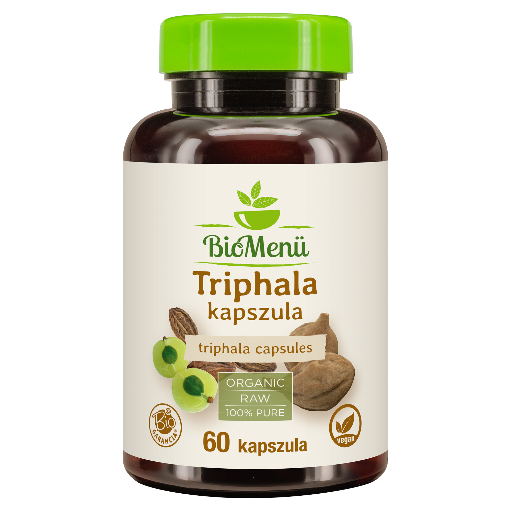Bio menü bio triphala kapsula 60 ks