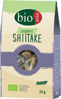 Bioasia bio sušené shiitake huby 25 g