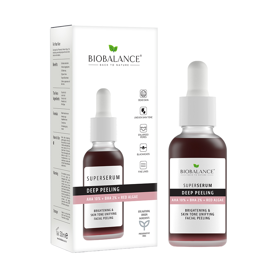 Biobalance Super Sérum hĺbkový peeling AHA 10% + BHA 2% 30 ml