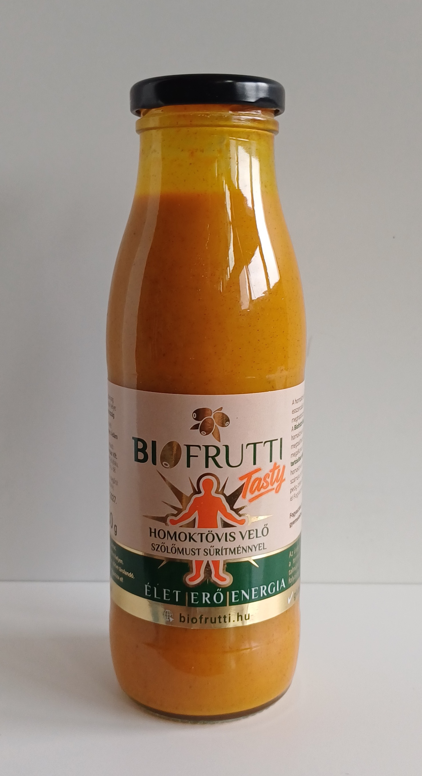 Biofrutti tasty rakytníkový pretlak so zrušeným hroznovým muštom (75-25 %) 530 g