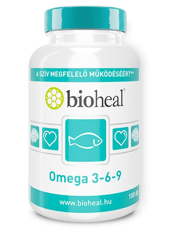 Bioheal omega 3-6-9 mäkké kapsuly 100 ks