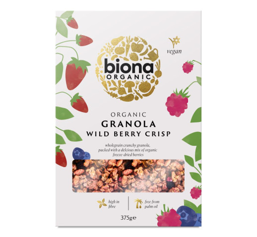 Biona bio granola s lesným ovocím 375 g