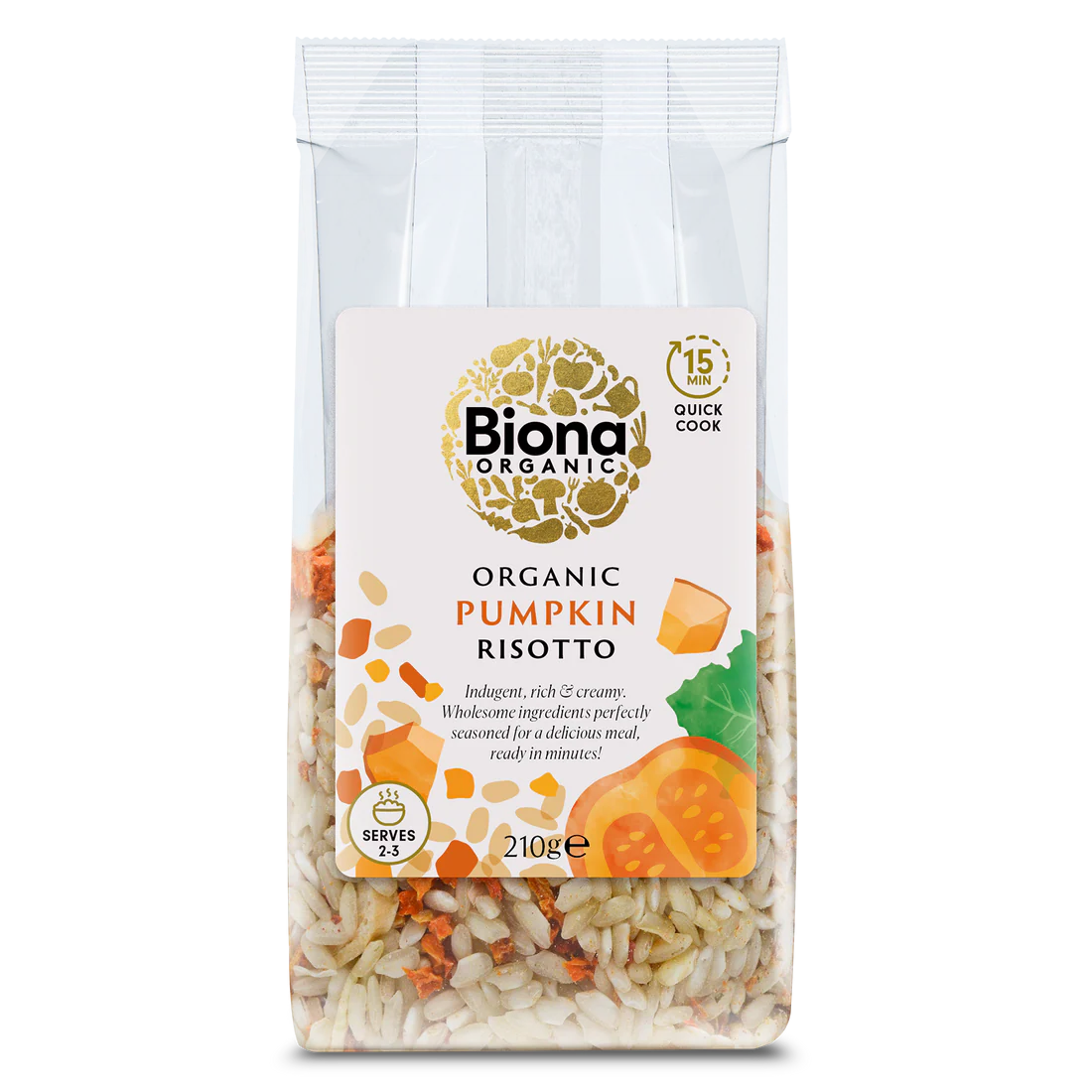 Biona bio rizoto s tekvicou 210 g