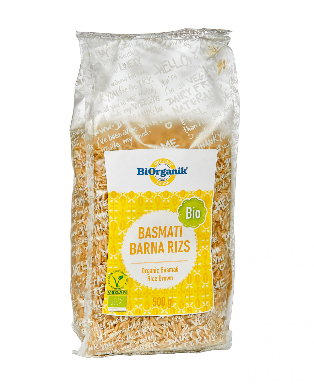 Biorganik celozrnná basmati ryža 500 g